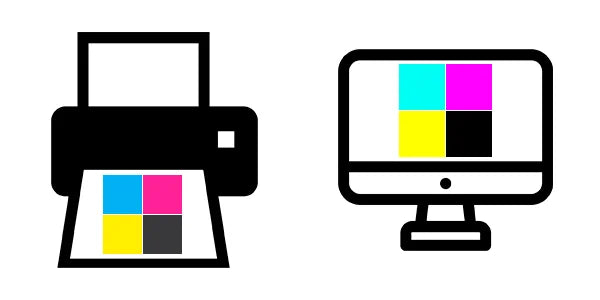 Build your files in RGB: DTF artwork example, color