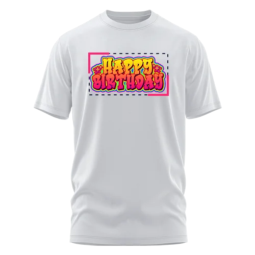 T-Shirts center chest DTF placement reference