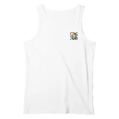 Tank Tops center chest DTF placement reference