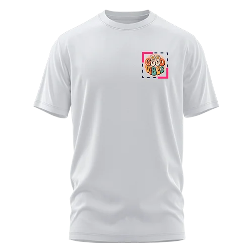 T-Shirts left chest DTF placement reference